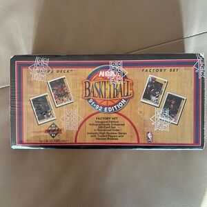 Upper Deck unopened box NBA 91-92 edition factory set of 500 cards